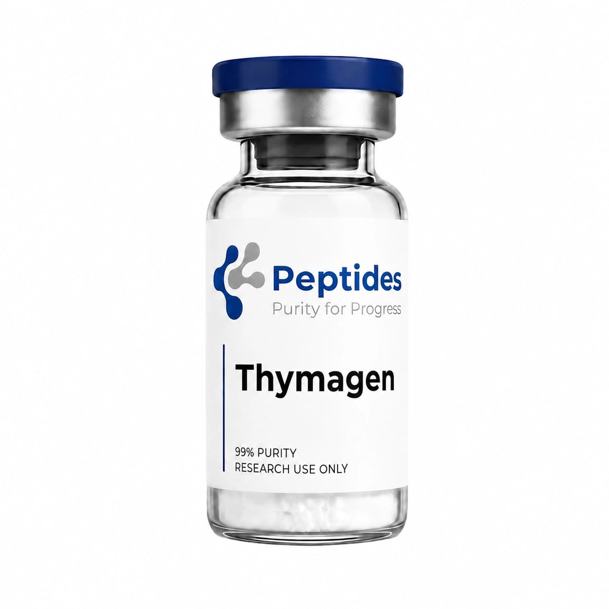 Thymagen (Thymogen) research peptide — ≥98% purity by HPLC — CAS 81403-48-7 — also known as Thymogen, EW Dipeptide, Glu-Trp — lyophilized powder for in-vitro laboratory research — Peptides.net